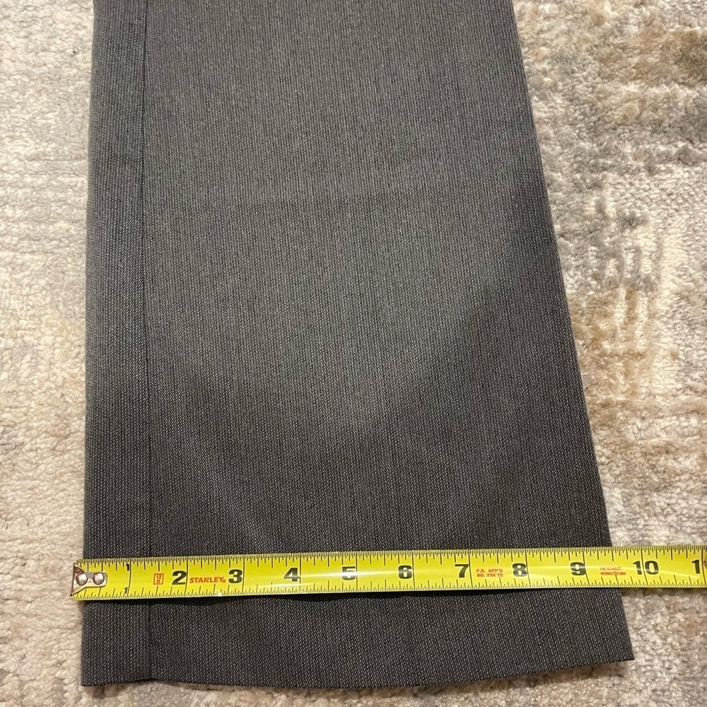 Style That Works By Vanity Gray Dress Pants Juniors Size 3 Y2K Flare Leg - Picture 2 of 11